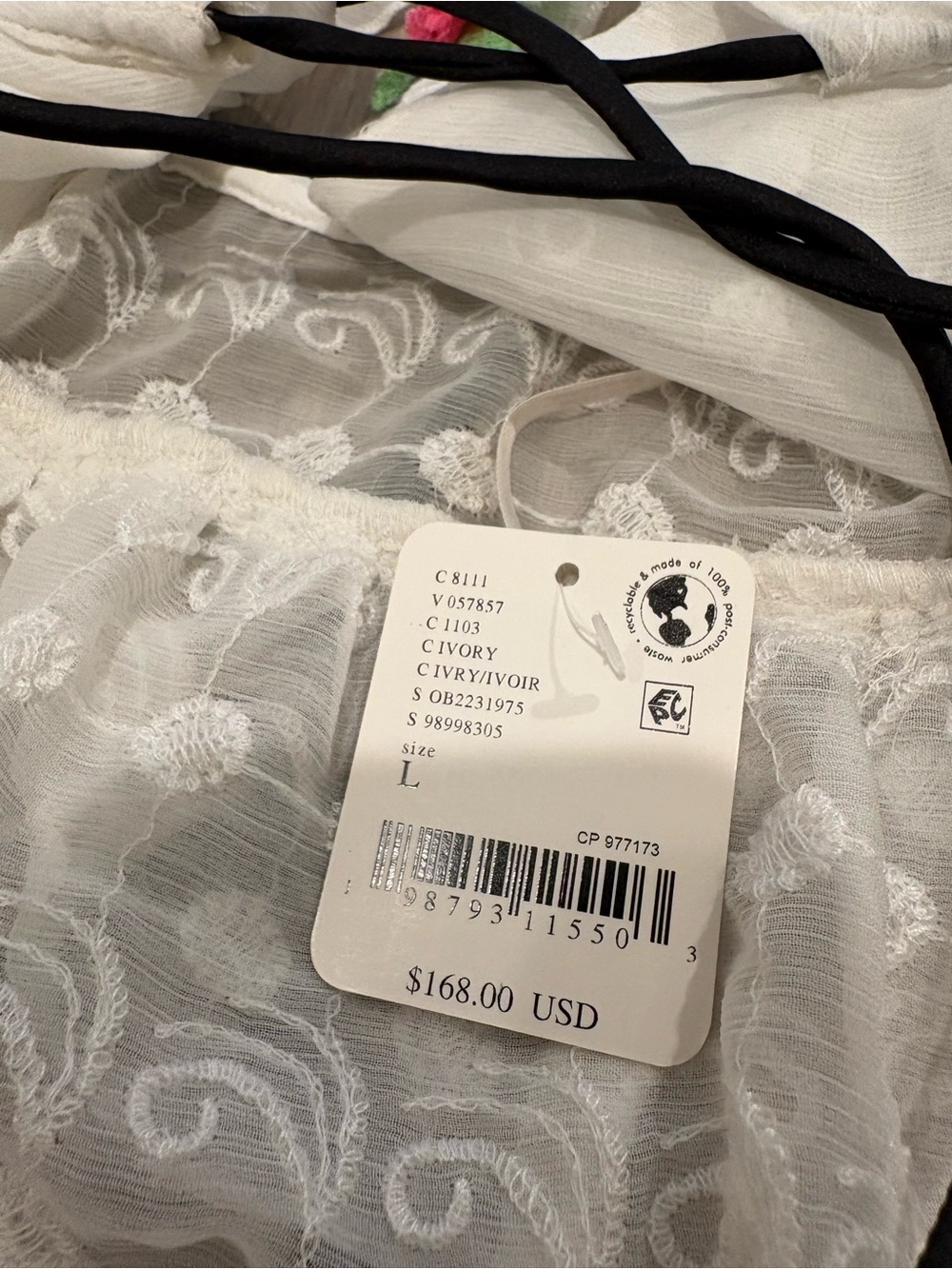 Free People Selena Maxi Top - Sheer Cream Lace - Picture 14 of 16